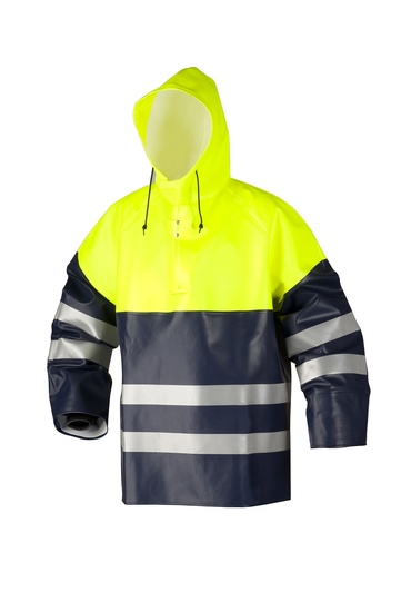 Gevoerde werkregenjas Dolfing